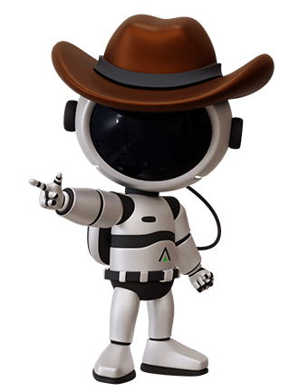 KWAZI Astronaut as a Cowboy